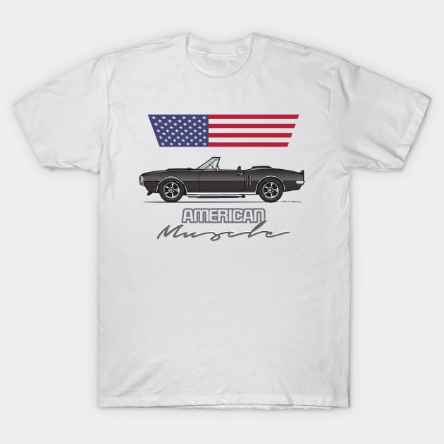 black convertible 67 T-Shirt by JRCustoms44